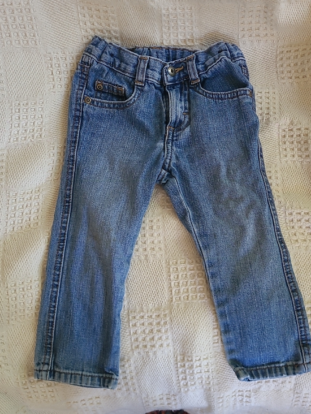 Wrangler Boys 2T Blue Straight Jeans